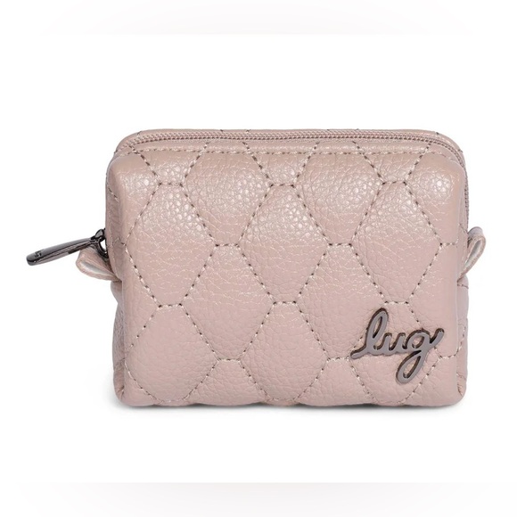 Lug Choo Choo Mini Classic VL Pill Box Case SAND NWT - Picture 7 of 8